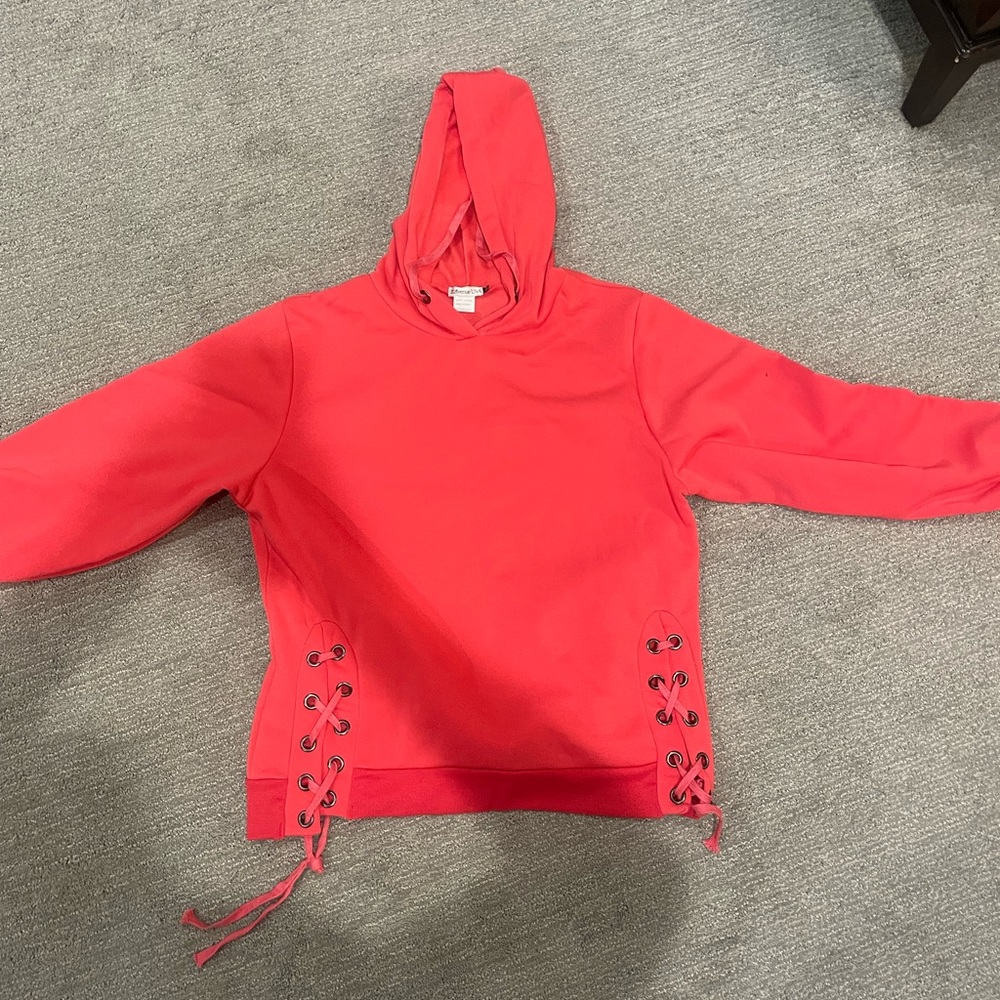 Sweatshirt bright pink